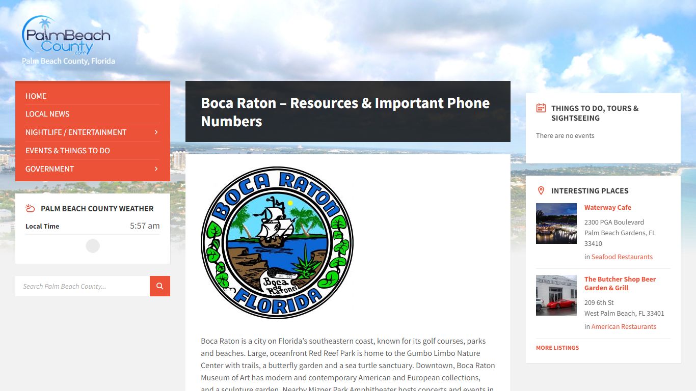 Boca Raton - City of Boca Raton Public Records Search & Resources